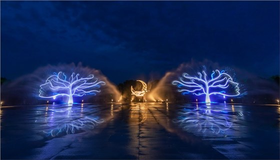 景區(qū)燈光秀設(shè)計(jì)效果-信達(dá)電通
