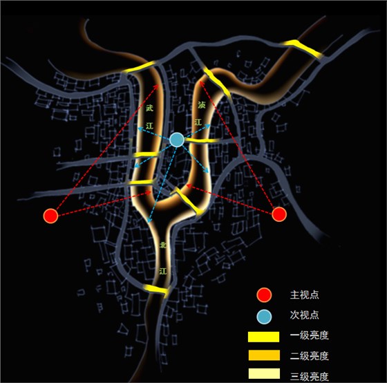韶關(guān)三江六岸夜景照明