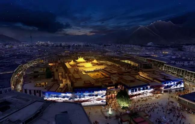 信達電通—西藏拉薩大昭寺亮化