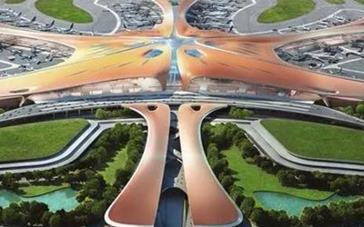 北京大興國際機場投運 洲明再次亮相新世界七大奇跡工程