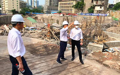 重慶十八梯傳統風貌區泛光照明工程已全面啟動